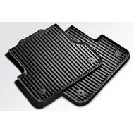 Genuine Audi Accessories 8K0061511041 Rubber Rear All-Weather Floor Mat, (Set of 2)