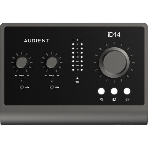  Audient iD14 MKII Desktop 10x6 USB Type-C Audio Interface