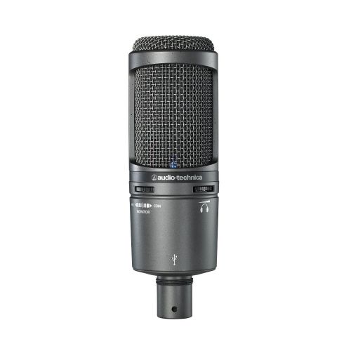 오디오테크니카 Audio-Technica AT2020USB+ Cardioid Condenser USB Microphone (Certified Refurbished)