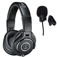 Audio-Technica ATH-M40x Professional Studio Monitor Headphones Deluxe Bundle