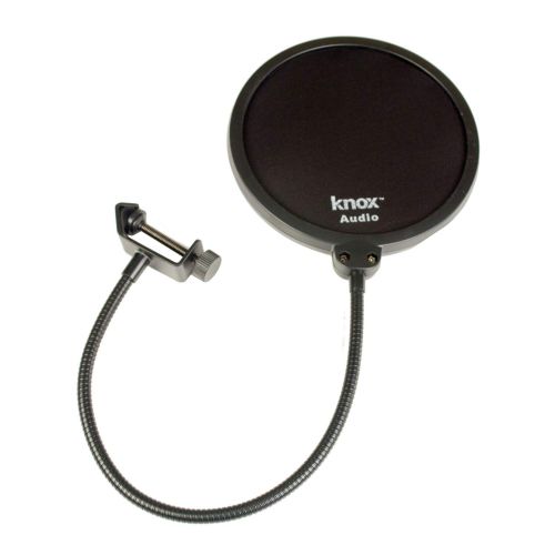 오디오테크니카 Audio-Technica AT2020USB+ Condenser USB Microphone wKnox Pop Filter & Boom Arm