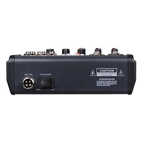  [아마존베스트]Audio2000S AMX7321-Professional Four-Channel Audio Mixer with USB Interface, Bluetooth, and DSP Sound Effects (AMX7321)