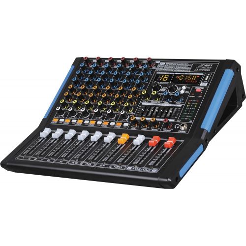  Audio 2000S Audio2000S AMX7313 Professional Eight-Channel Audio Mixer with USB and DSP Processor