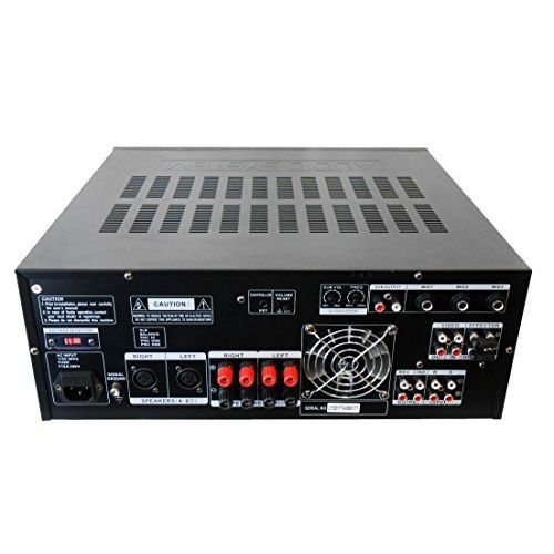  Audio 2000S Audio2000S AKJ7405 Professional Karaoke Mixing Amplifier with Digital Echo and Key Control, 600 W