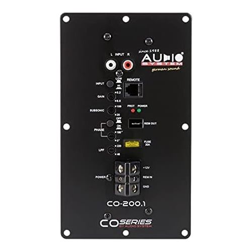  [아마존베스트]-Service-Informationen Audio System CO-200.1 1-Channel Built-In Module Amplifier 130 WRMS, 4 Ohm Amplifier