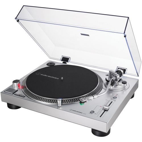 오디오테크니카 Audio-Technica AT-LP120XUSB-SV Analog and USB Direct Drive Turntable (Silver)