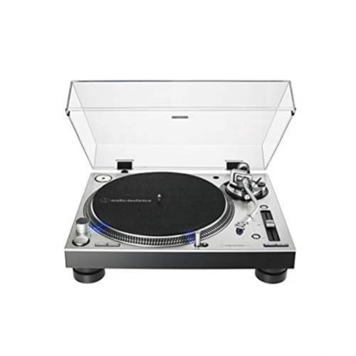 오디오테크니카 Audio-Technica AT-LP140XP-SV Direct-Drive Professional DJ Turntable, Silver