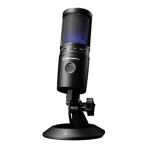 오디오테크니카 Audio-Technica AT2020USB-X Cardioid Condenser USB Microphone, Black