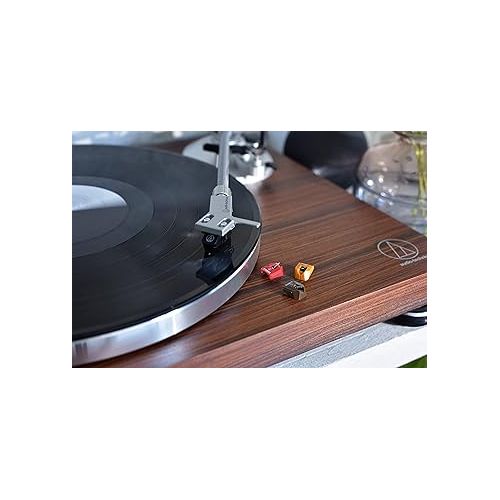 오디오테크니카 Audio Technica AT-LPW50BT-RW Bluetooth Turntable Manual Belt-Drive 33/45 (Rosewood)