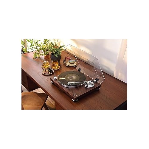 오디오테크니카 Audio Technica AT-LPW50BT-RW Bluetooth Turntable Manual Belt-Drive 33/45 (Rosewood)