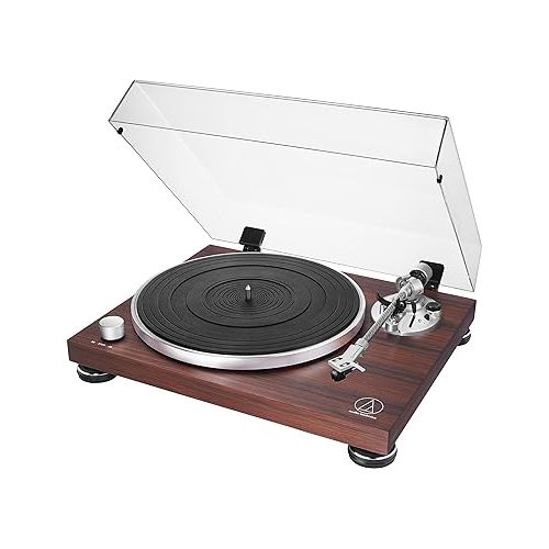 오디오테크니카 Audio Technica AT-LPW50BT-RW Bluetooth Turntable Manual Belt-Drive 33/45 (Rosewood)