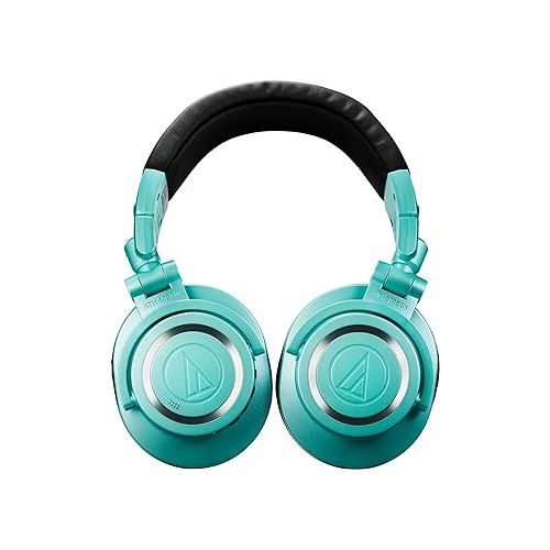 오디오테크니카 Audio-Technica ATH-M50xBT2IB Wireless Over-Ear Headphones, Ice Blue