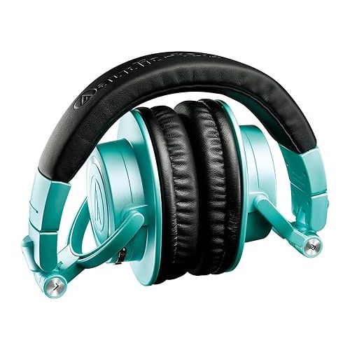 오디오테크니카 Audio-Technica ATH-M50xBT2IB Wireless Over-Ear Headphones, Ice Blue