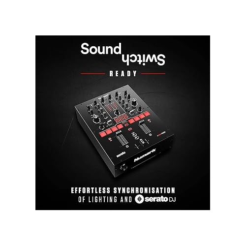 오디오테크니카 Audio-Technica ATLP1240USBXP Direct-Drive Professional DJ Turntable (USB & Analog), Black & Numark Scratch | Two-Channel DJ Scratch Mixer for Serato DJ Pro (Included)