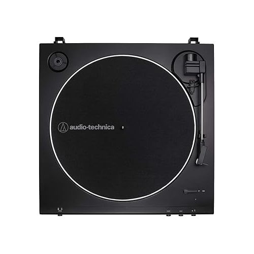 오디오테크니카 Audio-Technica AT-LP60X-GM Turntable (Gunmetal) Bundle with 3-Inch Powered Studio Monitors Pair (2 Items)