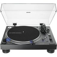 Audio-Technica AT-LP140XP-BK Direct-Drive Professional DJ Turntable, Black, Hi-Fi, Fully Manual, 3 Speed, High Torque Motor