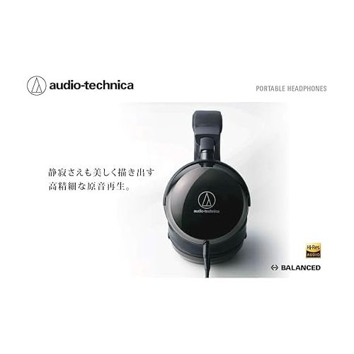 오디오테크니카 Audio-Technica ATH-AP2000TI Closed-Back Headphones, Black