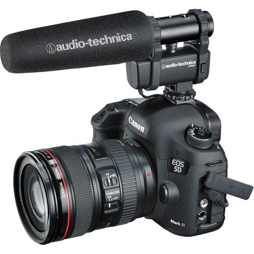 오디오테크니카 Audio-Technica AT8024 Stereo/Mono Camera-Mount Microphone