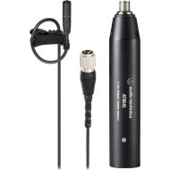 Audio-Technica BP898 Subminiature Cardioid Lavalier Microphone with Hirose cH-Style Connector & XLR/Power Module (Black)