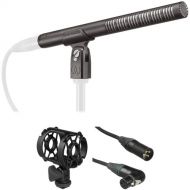 Audio-Technica BP4073 Shotgun Microphone Kit with Shockmount and XLR Cable
