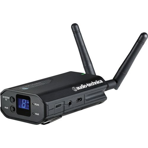 오디오테크니카 Audio-Technica ATW-1702 System 10 Camera-Mount Wireless Hypercardioid Handheld Microphone System (2.4 GHz)