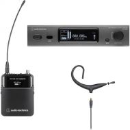 Audio-Technica ATW-3211/893x 3000 Series Wireless Omni MicroEarset Microphone System (Black, EE1: 530 to 590 MHz)