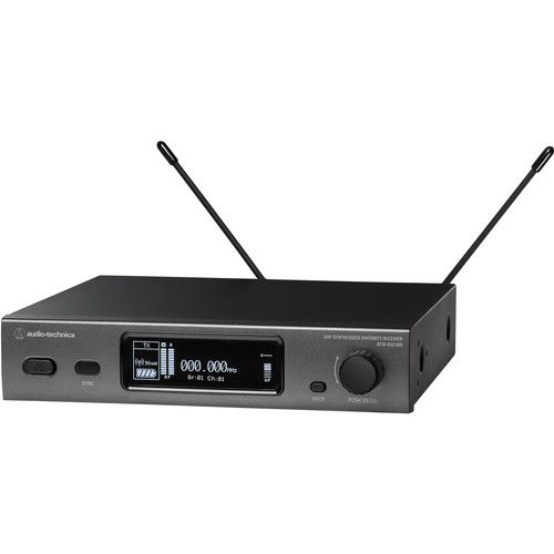 오디오테크니카 Audio-Technica ATW-3211N/893x 3000 Series Network Wireless Omni MicroEarset Microphone System (Black, DE2: 470 to 530 MHz)