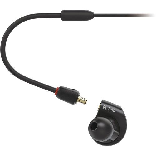 오디오테크니카 Audio-Technica ATH-E40 E-Series Professional In-Ear Monitor Headphones