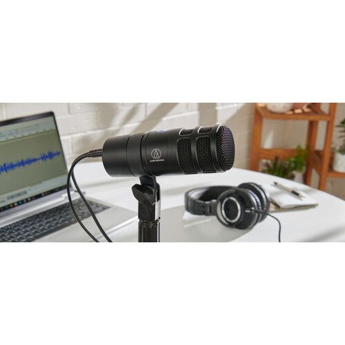 오디오테크니카 Audio-Technica AT2040USB Hypercardioid Dynamic USB Podcast Microphone