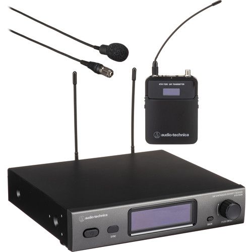 오디오테크니카 Audio-Technica ATW-3211/831 3000 Series Wireless Cardioid Lavalier Microphone System (EE1: 530 to 590 MHz)