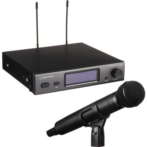오디오테크니카 Audio-Technica ATW-3212/C510 3000 Series Wireless Handheld Microphone System with ATW-C510 Capsule (DE2: 470 to 530 MHz)