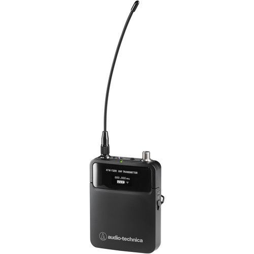 오디오테크니카 Audio-Technica ATW-3211N/893xTH 3000 Series Network Wireless Omni MicroEarset Microphone System (Beige, EE1: 530 to 590 MHz)