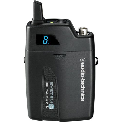 오디오테크니카 Audio-Technica ATW-1101 System 10 Digital Wireless Bodypack Microphone System with No Mic (2.4 GHz)