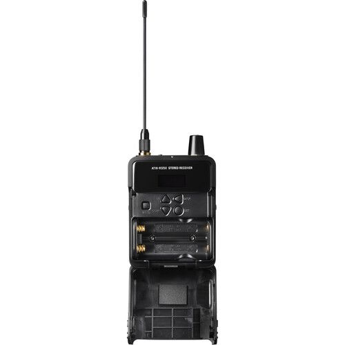 오디오테크니카 Audio-Technica ATW-3250 Wireless Stereo Bodypack Receiver with ATH-E40 Earphones (DF2: 470 to 607 MHz)