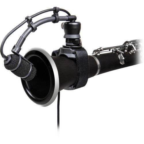 오디오테크니카 Audio-Technica ATM350W Cardioid Condenser Instrument Microphone with Woodwind Mounting System (5