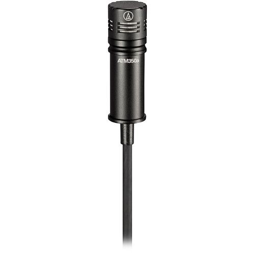 오디오테크니카 Audio-Technica ATM350GL Cardioid Condenser Instrument Microphone with Guitar Mounting System (9