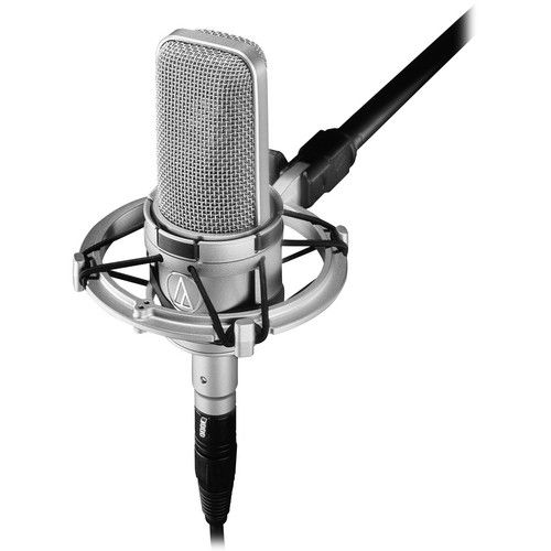 오디오테크니카 Audio-Technica AT4047/SV Large-Diaphragm Cardioid Condenser Microphone (Silver)