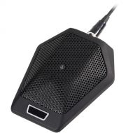 Audio-Technica U891RCb Cardioid Boundary Microphone with LED and Local/Remote Switching (Black)