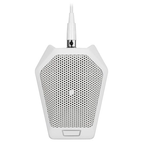 오디오테크니카 Audio-Technica U891RWb Cardioid Boundary Microphone with LED and Local Switch (White)