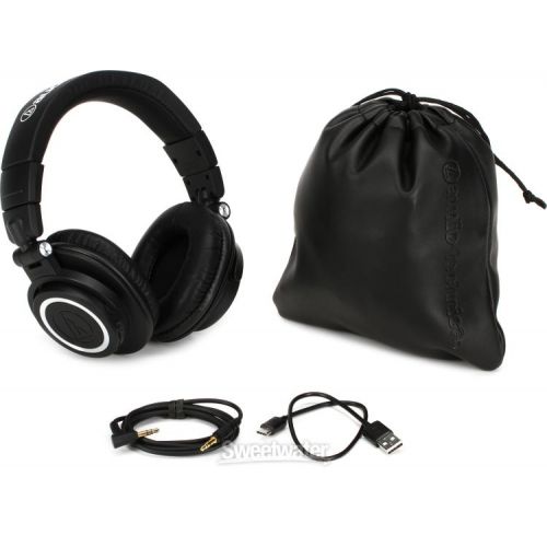 오디오테크니카 Audio-Technica ATH-M50xBT2 Bluetooth Closed-back Studio Monitoring Headphones