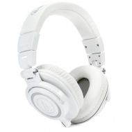 Audio-Technica ATH-M50xWH Closed-back Studio Monitoring Headphones - White