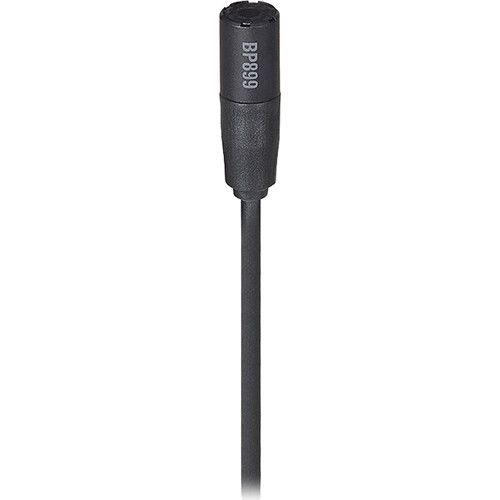 오디오테크니카 Audio-Technica BP899cT4 Subminiature Omnidirectional Lavalier Microphone (Black, TA4F Connector)