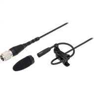 Audio-Technica BP899LcH Subminiature Omnidirectional Lavalier Microphone (Black, Low-Sensitivity, cH-Style Connector)