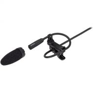 Audio-Technica BP899LcT4 Subminiature Omnidirectional Lavalier Microphone (Black, Low-Sensitivity, TA4F Connector)