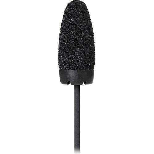 오디오테크니카 Audio-Technica BP899LcT4 Subminiature Omnidirectional Lavalier Microphone (Black, Low-Sensitivity, TA4F Connector)