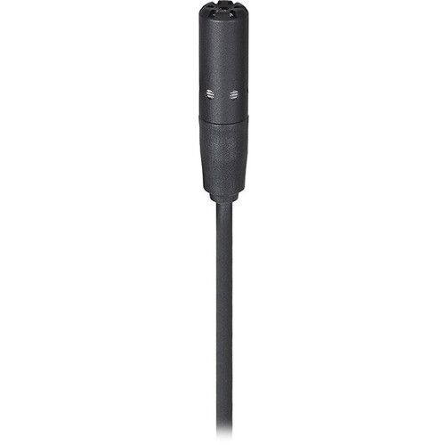 오디오테크니카 Audio-Technica BP898cW Subminiature Cardioid Lavalier Microphone (Black, cW-Style Connector)