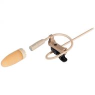 Audio-Technica BP899c-TH Subminiature Omnidirectional Lavalier Microphone (Theater-Beige, Unterminated)