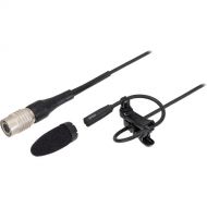 Audio-Technica BP899cW Subminiature Omnidirectional Lavalier Microphone (Black, cW-Style Connector)