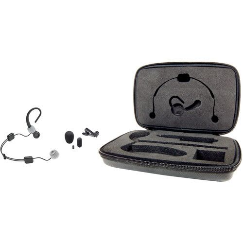 오디오테크니카 Audio-Technica BP892xCH Omnidirectional Earset and Detachable Cable with cH Connector (Black)