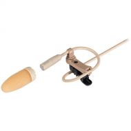 Audio-Technica BP899LcW-TH Subminiature Omnidirectional Lavalier Microphone (Theater-Beige, Low-Sensitivity, cW-Style Connector)